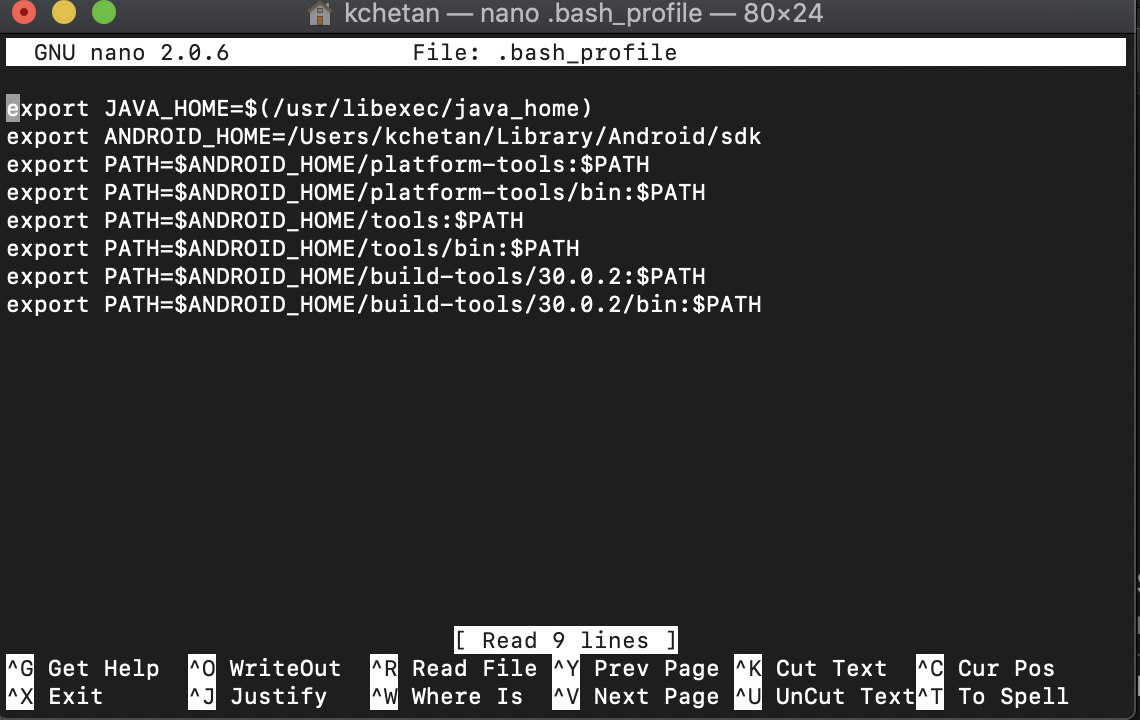 install appium module for python mac os